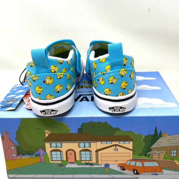 VANS Slip-On V The Simpsons Maggie Canvas Blue Kid - Picture 10 of 15
